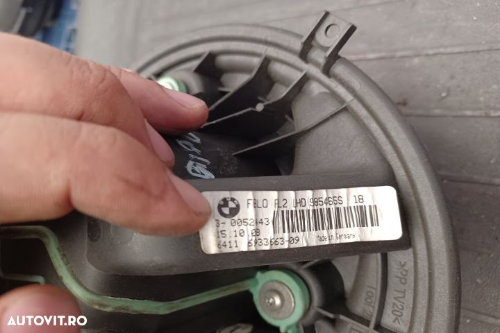 Ventilator aeroterma 985465S 985465S BMW Seria 3 E90 [facelift] [2008 - 4