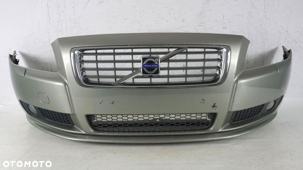 ZDERZAK PRZÓD PRZEDNI VOLVO S80 2 II 06-11 2006-2011 471-46 ATRAPA SPRYSKI - 1