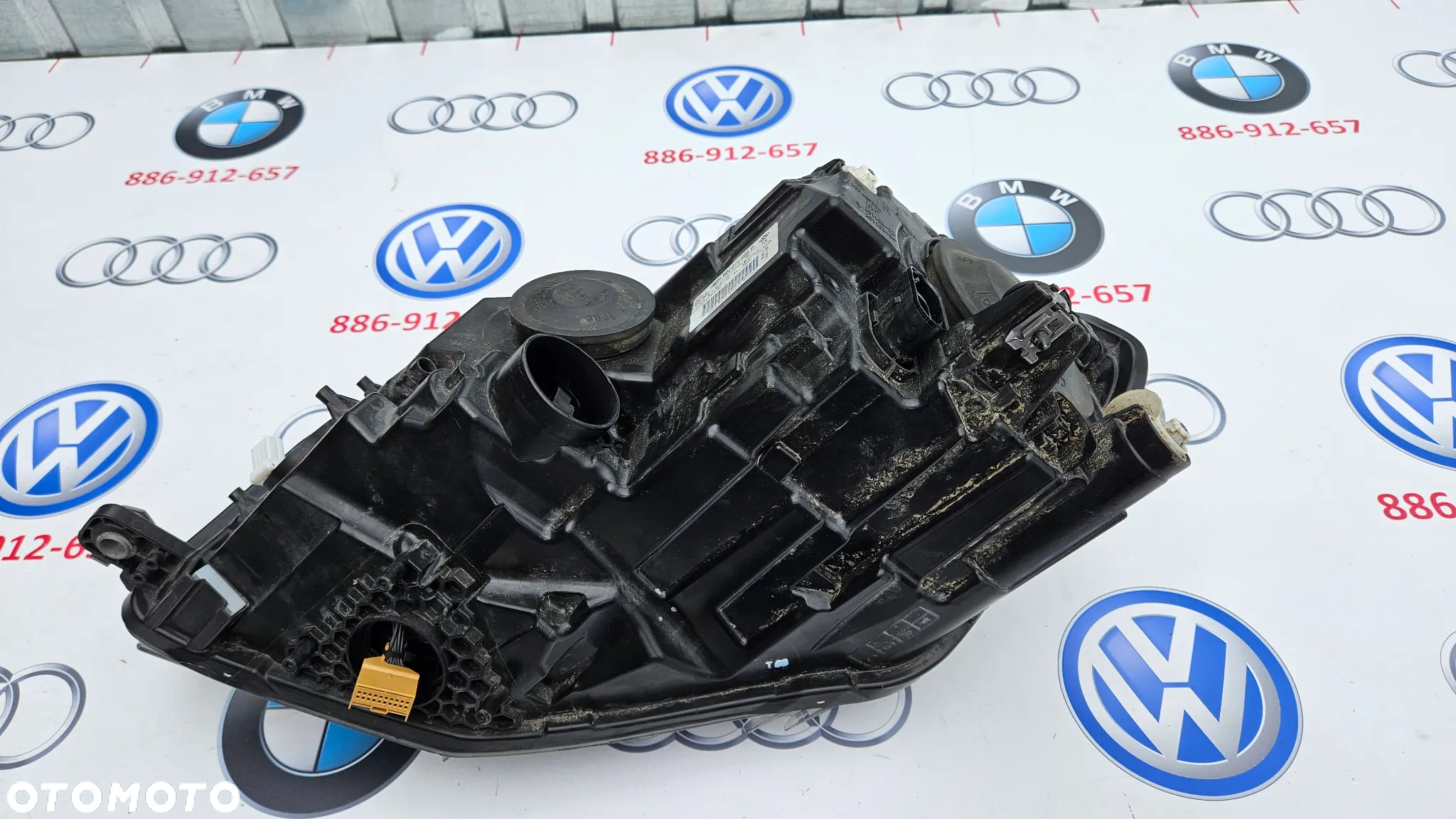 VW CADDY IV 4 2K Reflektor prawy Lampa przednia prawa BI XENON LED 2K1941032A EUROPA USZKODZONY - 13