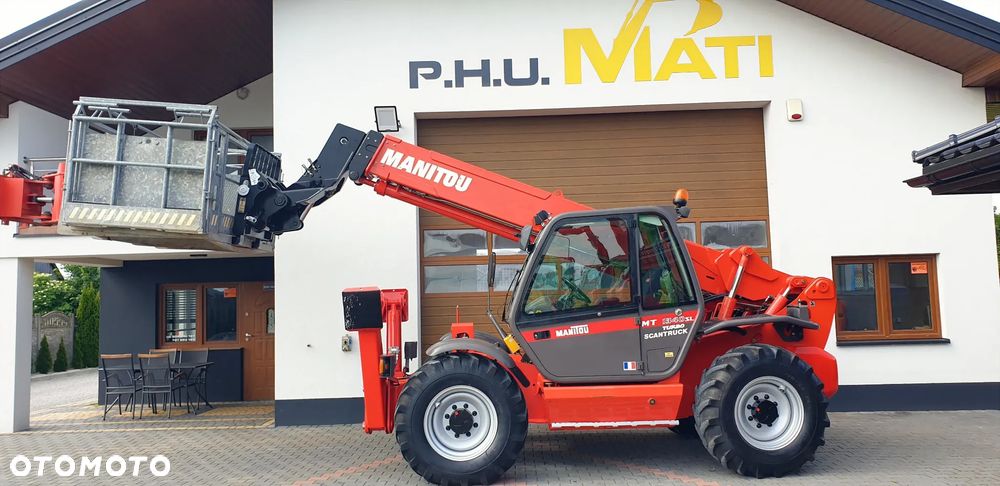Manitou MT1340sl /KOSZ hydr.rozkładany/pilot/widły/tylko 3196mtg!! - 1