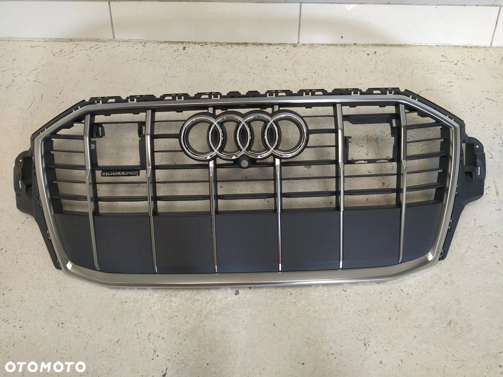 AUDI Q7 4M0 LIFT GRILL ATRAPA CHŁODNICY QUATTRO RADAR KAMERA ORYGINAŁ - 8