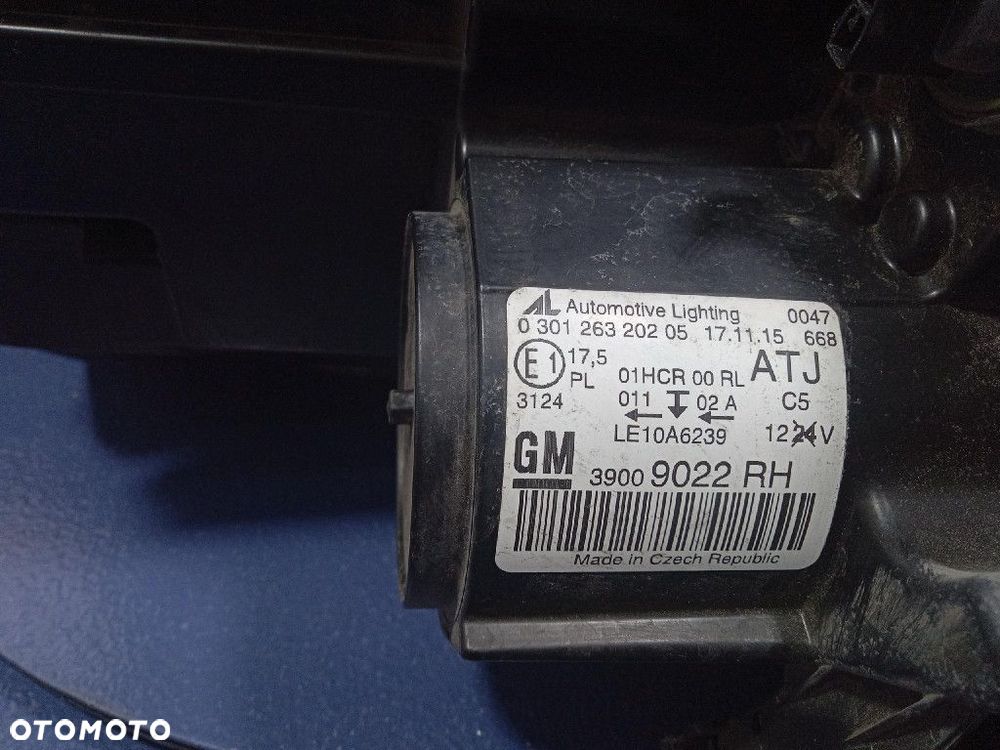 OPEL ZAFIRA C REFLEKTOR PRAWY LAMPA PRZEDNIA EU 39009022 - 4