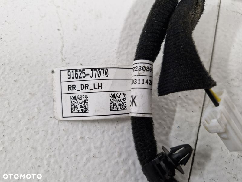 KIA PROCEED 3 III WIĄZKA INSTALACJA DRZWI LEWY TYŁ LEWA TYLNA 91625-J7070 - 5