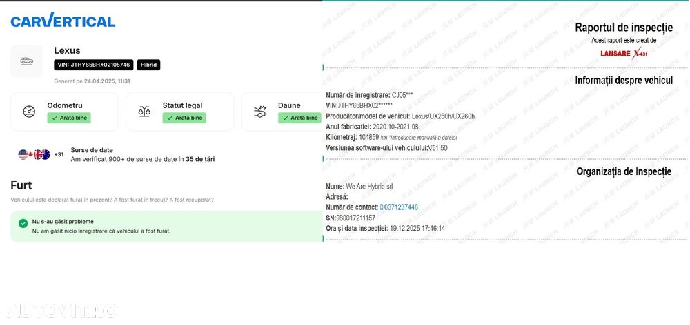 Lexus UX 250h FWD Business - 8