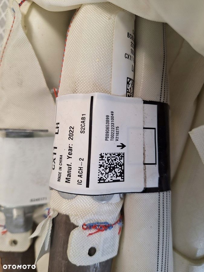 lynkco kurtyna kurtyny prawa lewa airbag orginal demontaz - 3
