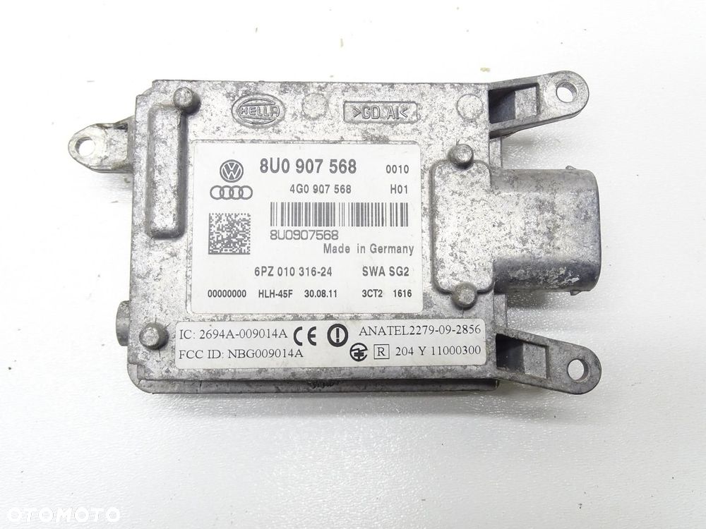 MODUŁ STEROWNIK ASYSTENT PASA RUCHU RADAR 8U0907568 AUDI Q3 8U - 4
