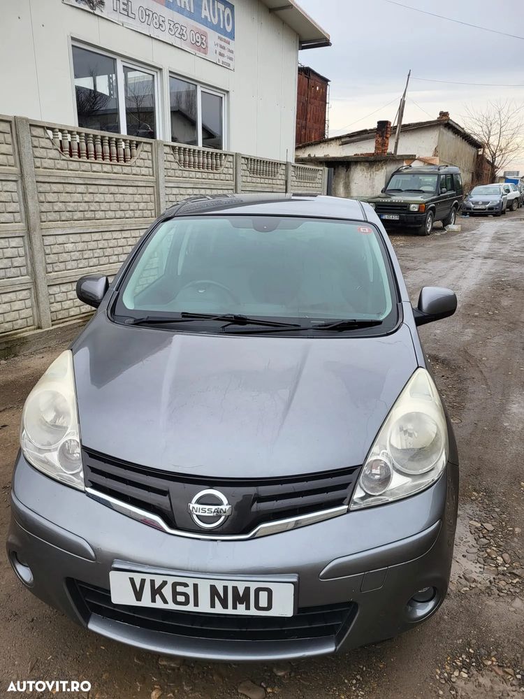 Capota fata/bara fata/aripi fata/faruri fata/trager/radiator apa/radiator ac Nissan Note 1.4 B