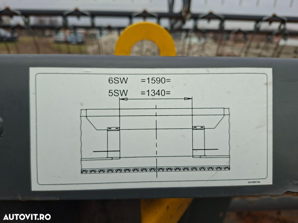 Fendt FREEFLOW 5.4 HEDER PAIOASE +ZIEGLER RTT-AGCO 5.4 EXTENSIE RAPITA+ZIEGLER ZWW CARRIER CARUCIOR - 28