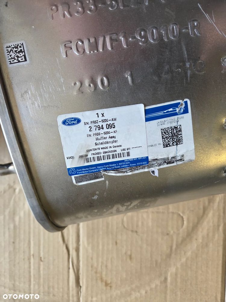 Prawy tłumik Ford Mustang MK-7 VII S650 GT 5.0 PR33-5230-KF PR3Z5230AW 2794095 2695602 FCM/F1-9010-R PR33-5L274-EA - 5