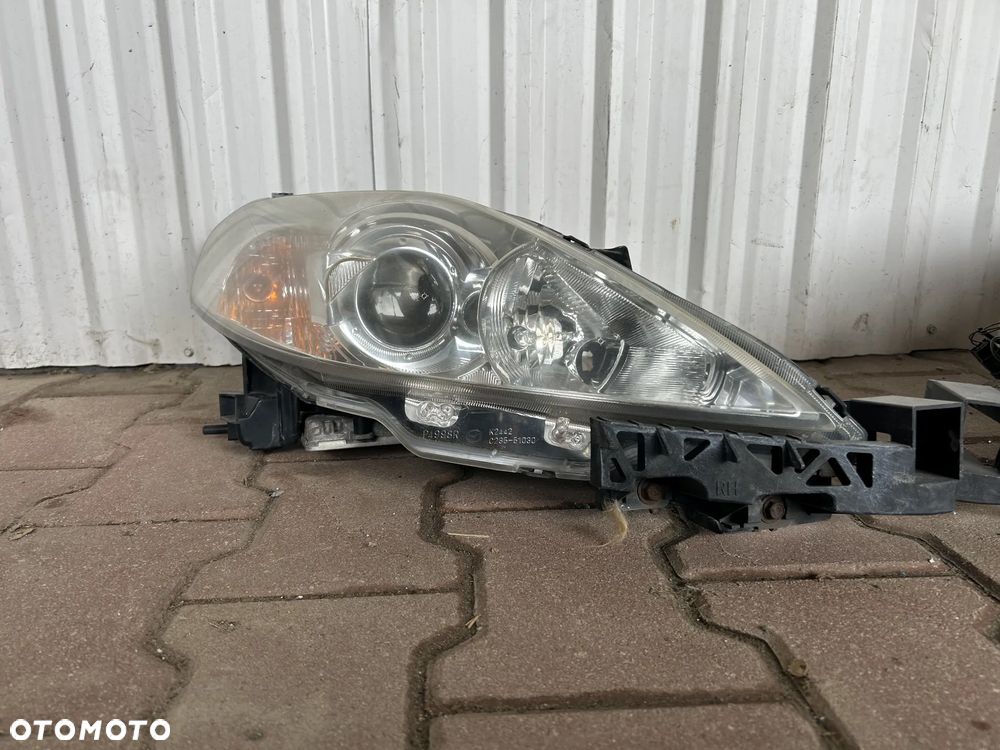 MAZDA 5 V CR I 2005-2008 LAMPA PRZÓD PRZEDNIA LEWA PRAWA REFLEKTOR LEWY PRAWY PRZEDNI XENON KSENON XENONY KSENONY LAMPY REFLEKTORY KOMPLET KOMPLETNE EUROPA - 4