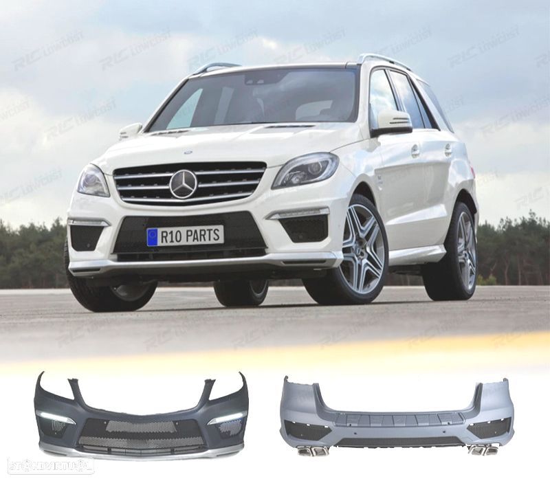 KIT DE CARROÇARIA MERCEDES CLASE M W166 11-15 LOOK AMG 63 - 1