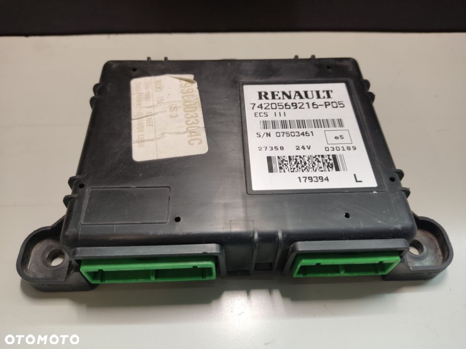 Sterowik Moduł Poduszek ECS Renault dxi - 1