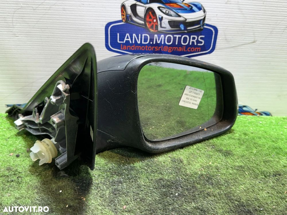 OGLINDA DREAPTA BMW SERIA 1 F20 116D 1.6 DIESEL 2013 COD OEM 51167242704 / 7242704 / HATCHBACK 2011-2019 - 1
