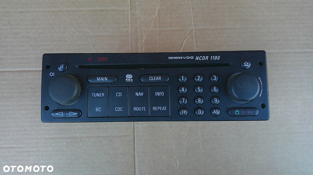 OPEL ZAFIRA A OPC RADIO ORYGINALNE 313203739 - 3