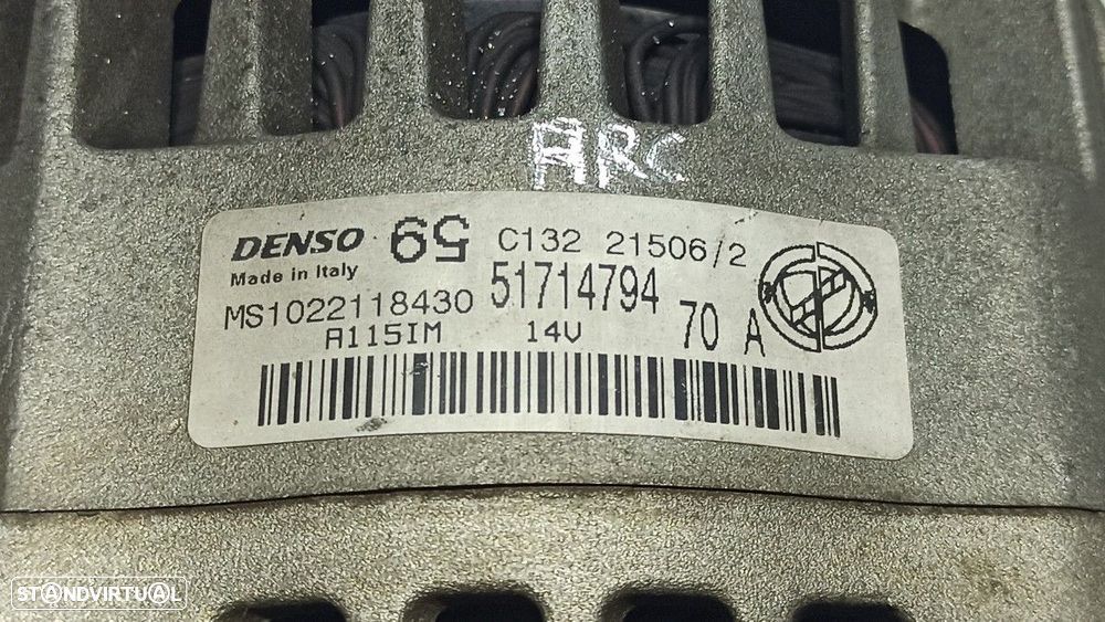 ALTERNADOR FIAT PUNTO BERLINA (188) 1.2 8V ACTIVE - 6