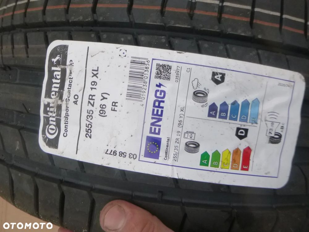 NOWA OPONA LETNIA CONTINENTAL ContiSportContact 5P 255/35 ZR19 (96Y) - 2