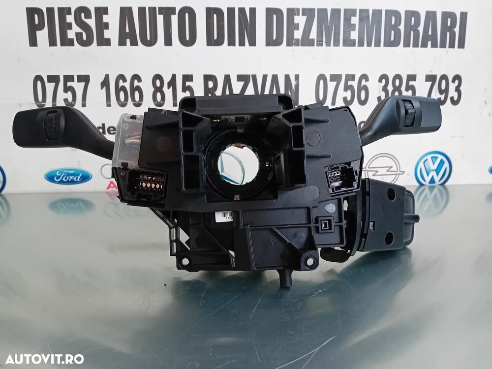 Ansamblu Maneta Stergatoare Semnalizare Spira Banda Volan Airbag Ford Kuga 1 I Cod 3M5T-6475-AE - 6