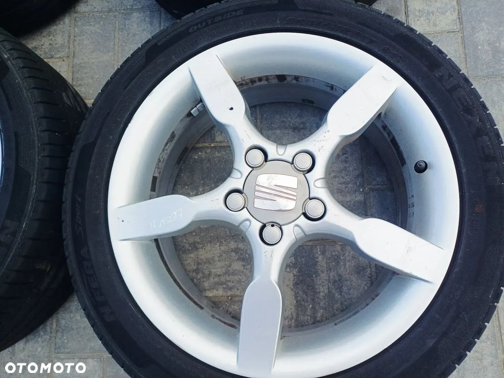 FELIGI Z OPONAMI ALUMINIOWE SEAT LEON II R17 5X112 ET54 57,1 mm OPONY 225/45 R17 LATO NR6 - 2