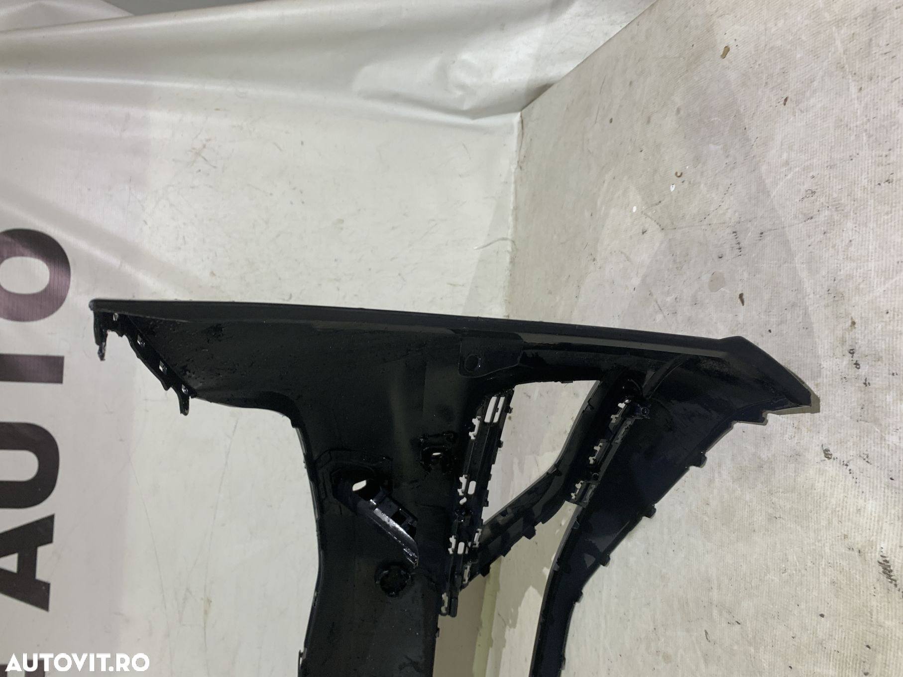 Bara fata VW Golf 7 VII, facelift, 2017, 2018, 2019, 2020, cod origine OE 5G0807221FL, cu gauri pentru spalatori faruri si senzori de parcare (6). - 9