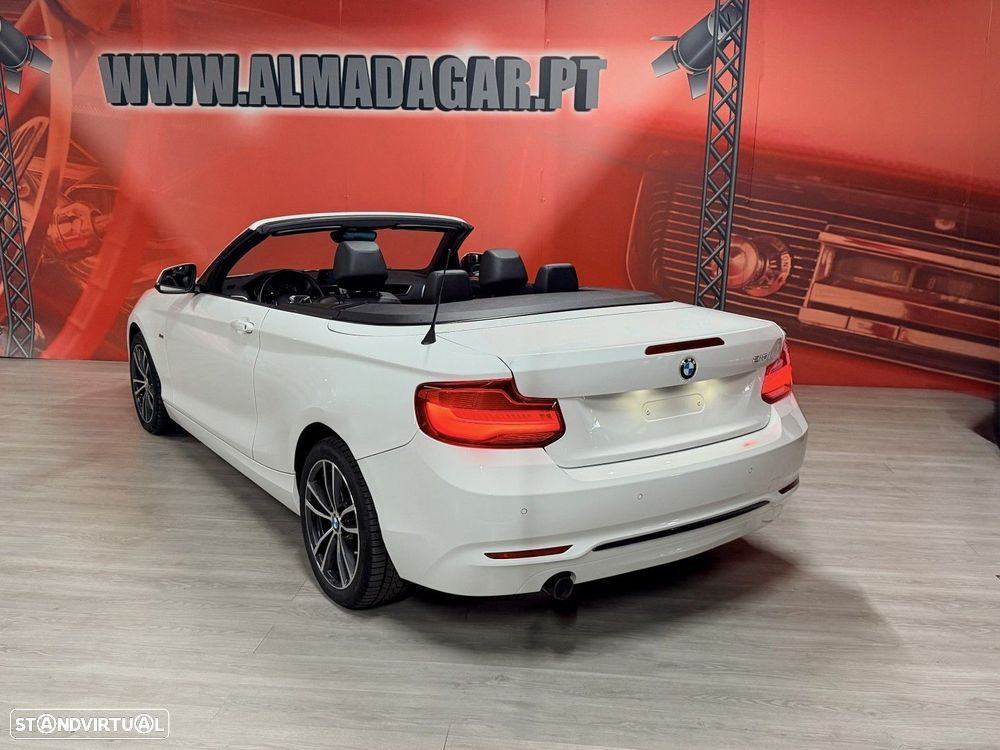BMW 218 i Cabrio Line Sport - 6