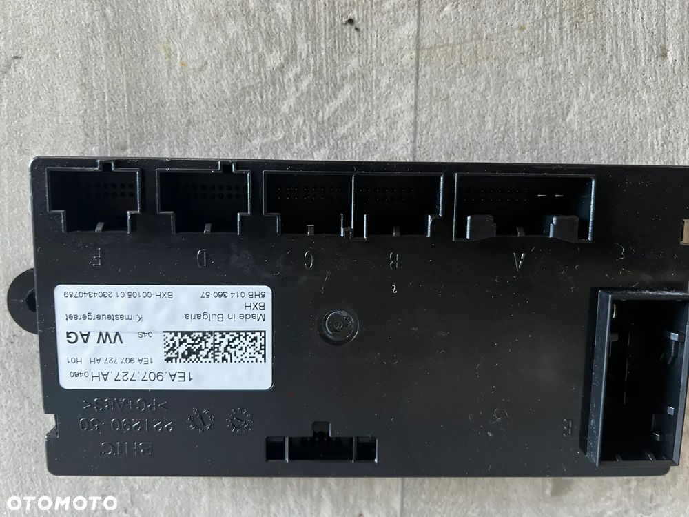 MODUŁ STEROWNIK KLIMATYZACJI AUDI Q4 E-TRON ENYOQ IV VW ID.5 1EA907727AH - 2