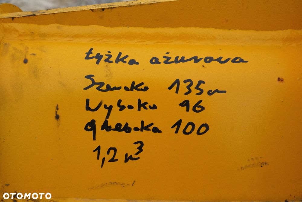 łyżka ażurowa miller 1,2m3 do koparki 0d 20do30 ton - 3
