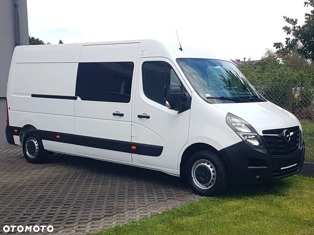 Opel MOVANO 7 OSÓB L3H2 BRYGADÓWKA DŁUGI WYSOKI KLIMA TEMPOMAT KRAJOWY