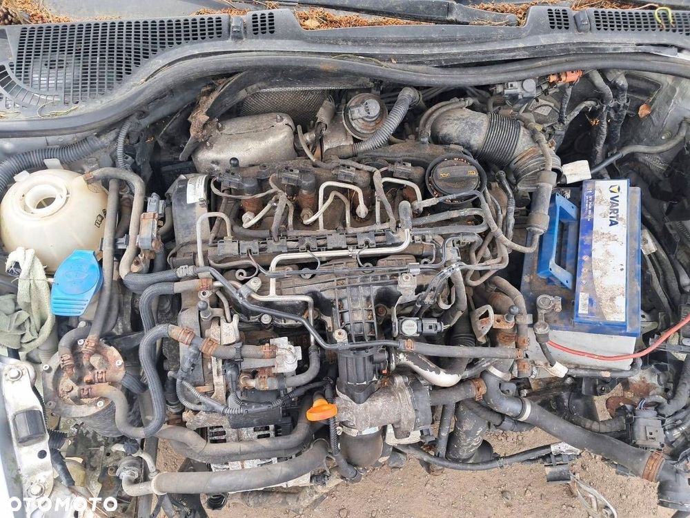 SILNIK SKODA OCTAVIA II 1.6TDI 105KM CAYC 2011R KOD - 5