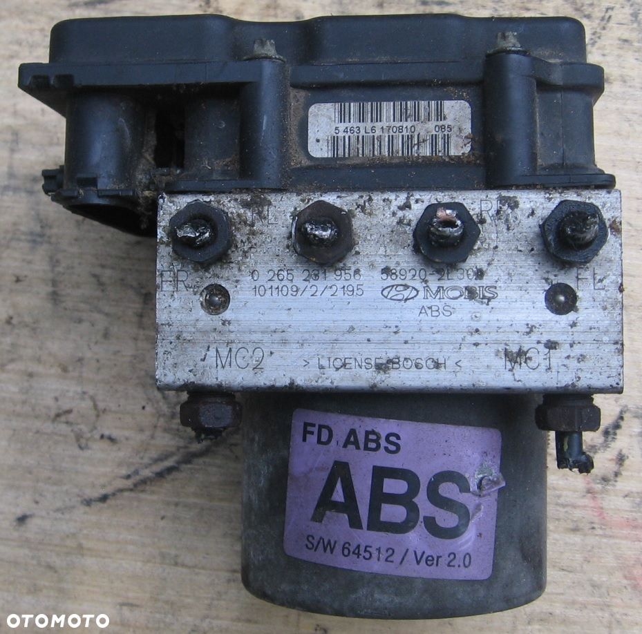 sterownik pompa ABS HYUNDAI I30 0265231956 - 5