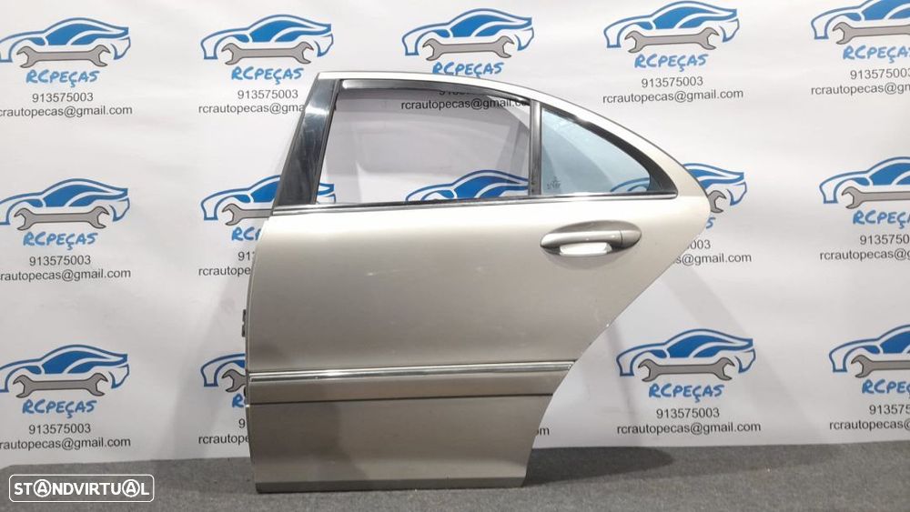 PORTA PORTAS TRASEIRA TRÁS ESQUERDA MERCEDES BENZ CLASS C W203 SEDAN CARRO A2037300705 2037300705 FECHO ELEVADOR MOTOR PUXADOR VIDRO - 3