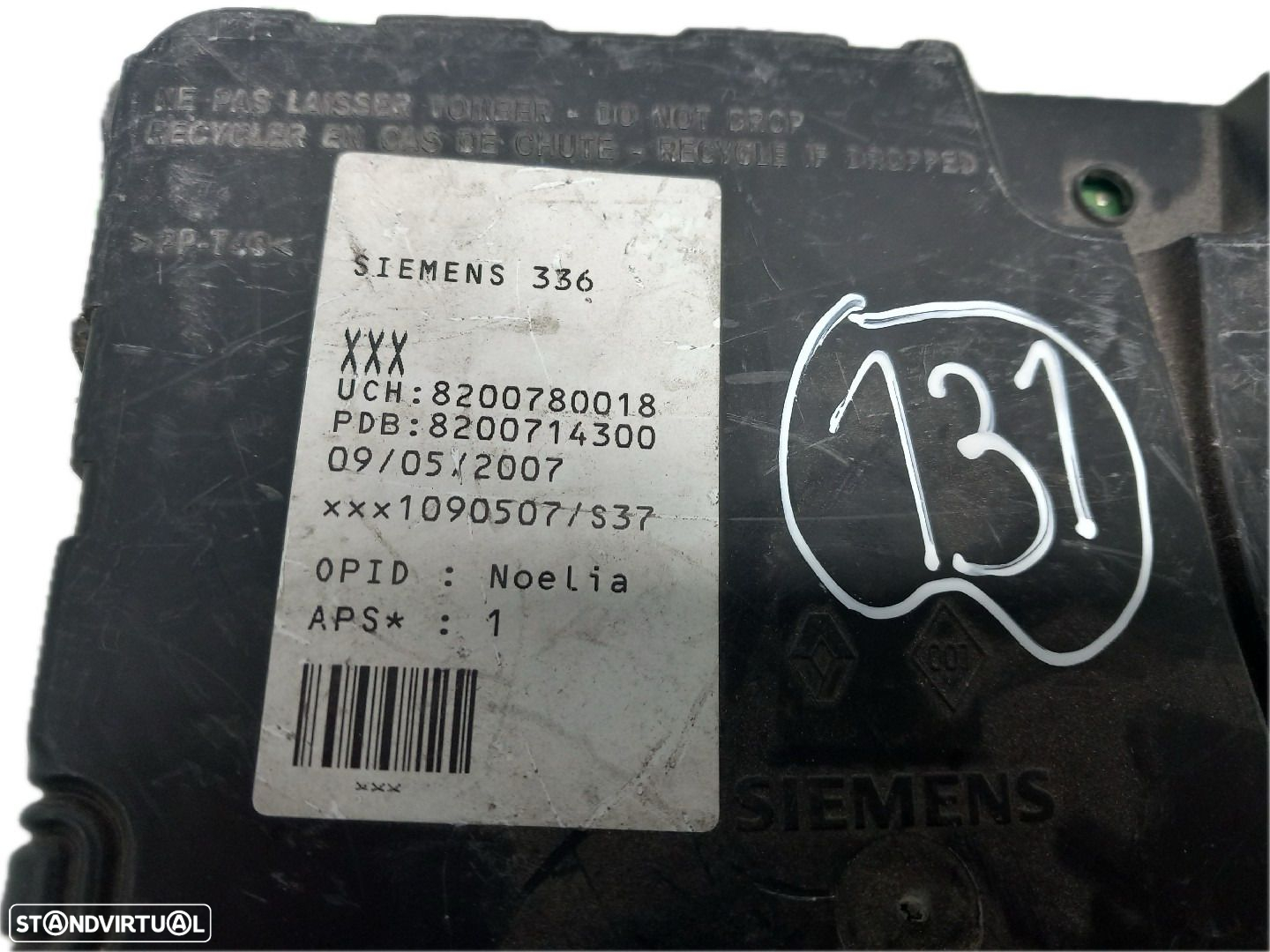Módulo Eletrónico Renault Megane Ii (Bm0/1_, Cm0/1_) - 3