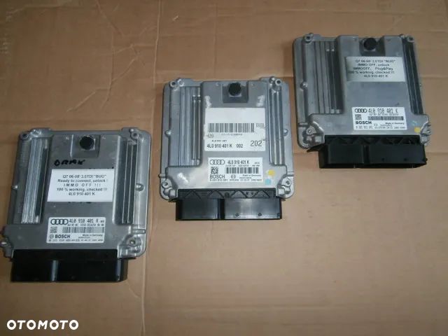 KOMPUTER AUDI Q7 4L0910401R 3.0TDI BUG STEROWNIK SILNIKA 0281014406 NOWY PlugPlay ImmoOff