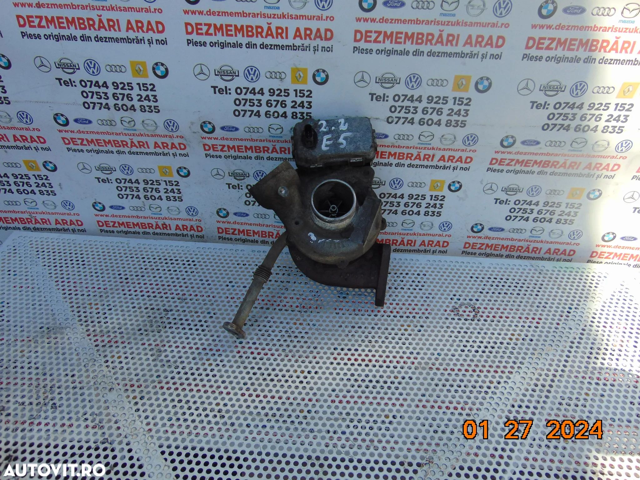 Turbina mercedes Sprinter 2.2 euro 5 Vito w639 viano turbosuflanta 2,2 euro 5 - 1