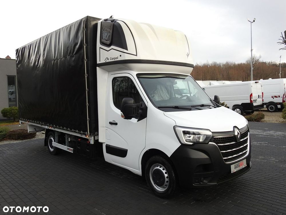 Renault MASTER PLANDEKA 10 PALET WEBASTO TEMPOMAT KLIMATYZACJA LEDY PNEUMATYKA  165KM - 5