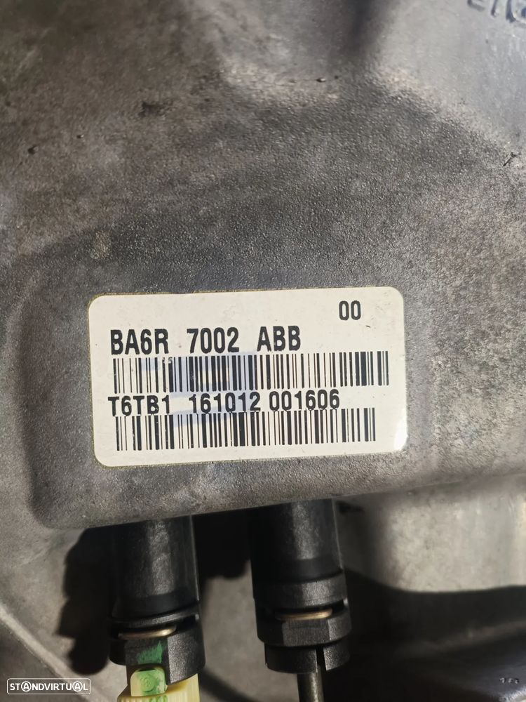 Caixas de velocidades Ford Fiesta Corrier 1.5 TDCI, referências  BA6R 7002 ABB. - 2