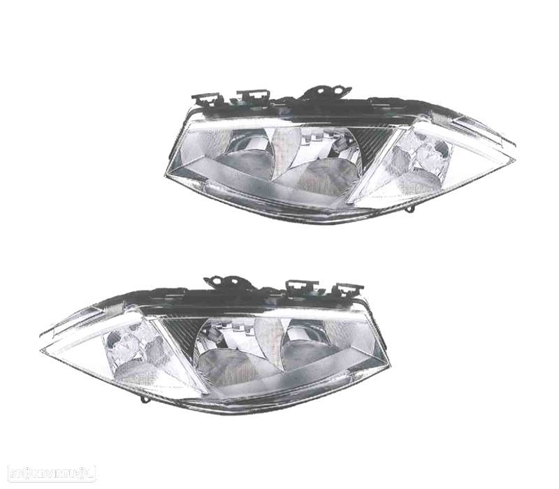 FARÓIS OPTICAS PARA RENAULT MEGANE II 02-05 - 1
