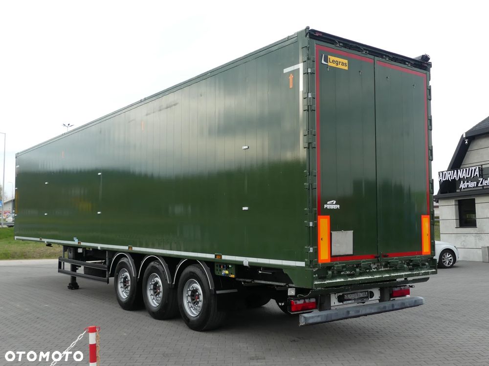 Feber Inter Cars LEGRAS 92m3 / WALKING FLOOR / OŚ PODNOSZONA / - 11