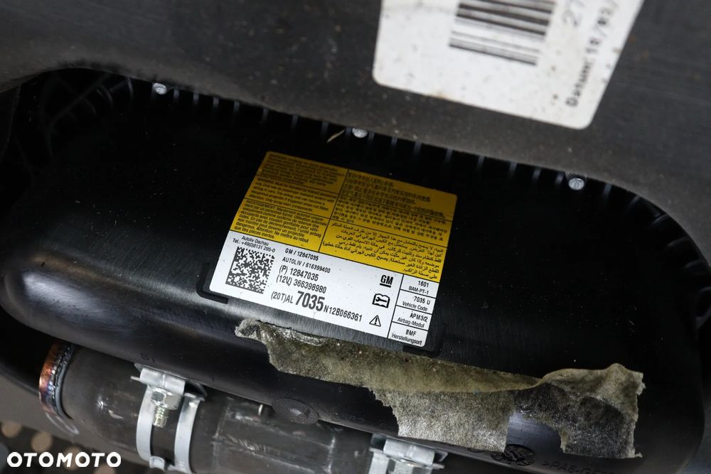 Deska Konsola AIRBAG OPEL ASTRA J ORYGINAŁ - 7
