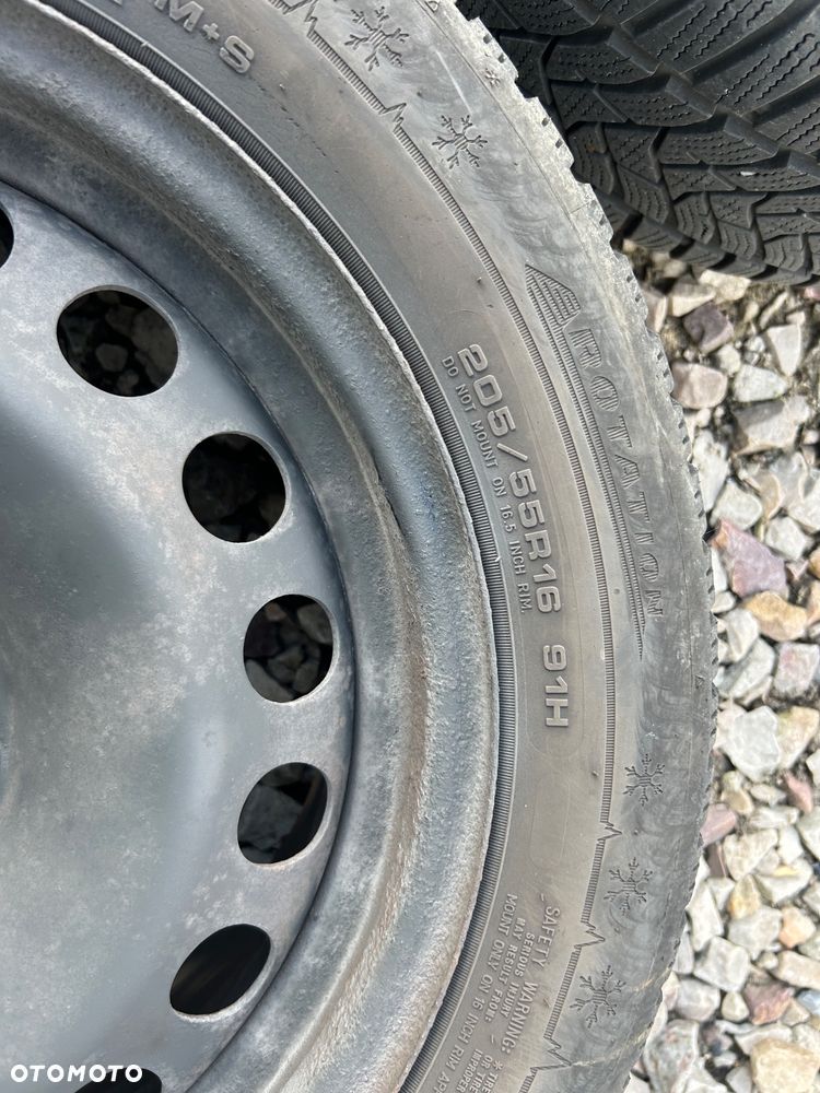Koła Zimowe Opel 5x110 ET37 205/55/16 DUNLOP Winter Sport 5 8mm - 10