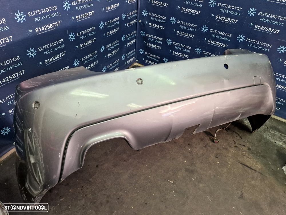 Parachoques traseiro usado BMW E60 PACK M CARRO SENSORES ORIGINAL - 2