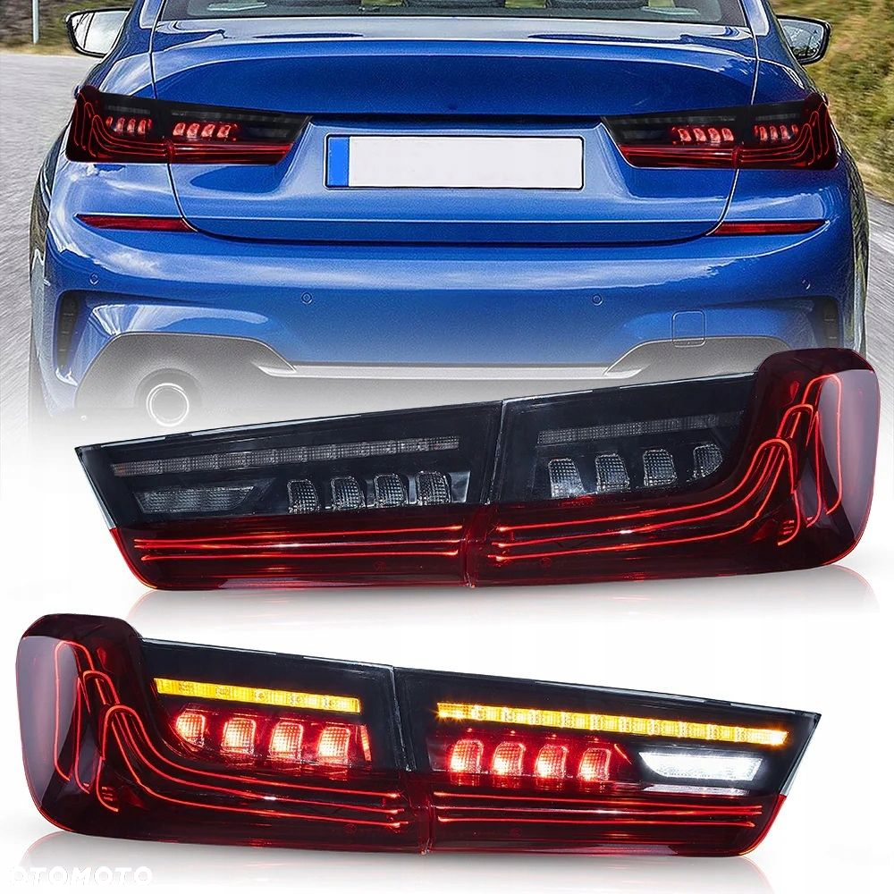 Lampy tyl ne kpl Full Led Laser Neon Dynamic Tuning Bmw 3 g20 g80 2019-2024 - 5