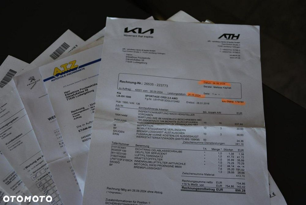 Kia Sportage 2,0 CRDI AWD Platinum - 38