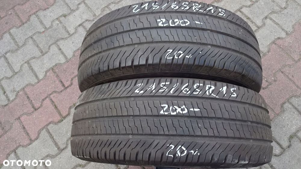 Opony letnie 2 szt. 215/65R15 Continental VanContact Eco 104/102T - 2