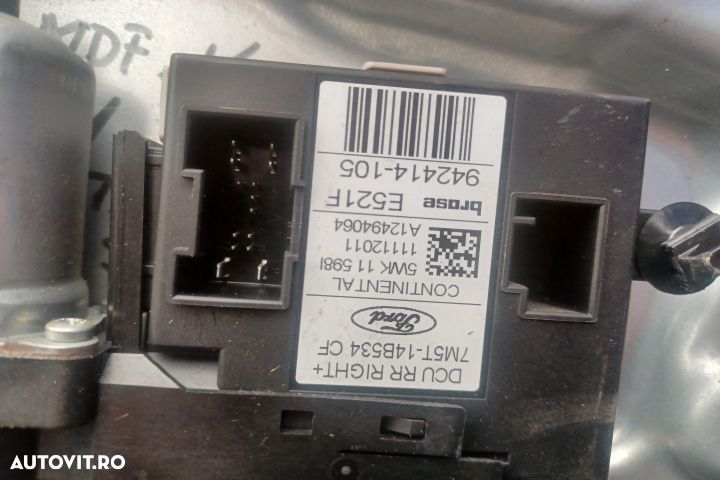 Macara geam spate dreapta electrica 7M51-R045H22-A RM51-R24944DD 7M5T - 6