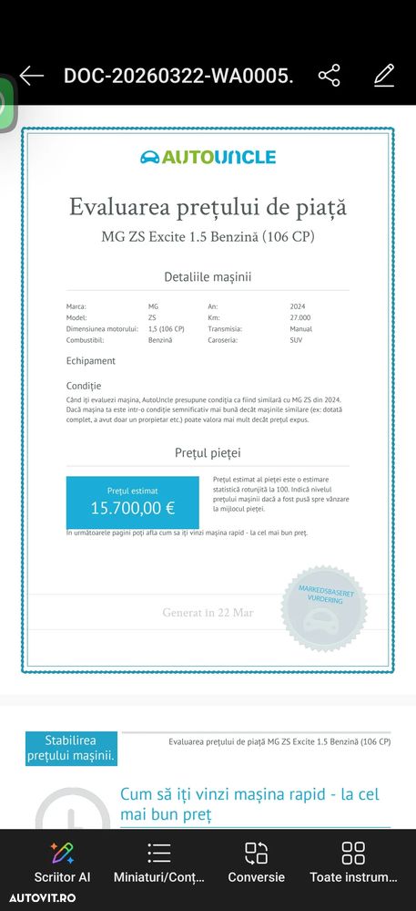 MG ZS 1.5 GSL 5MT Excite - 13