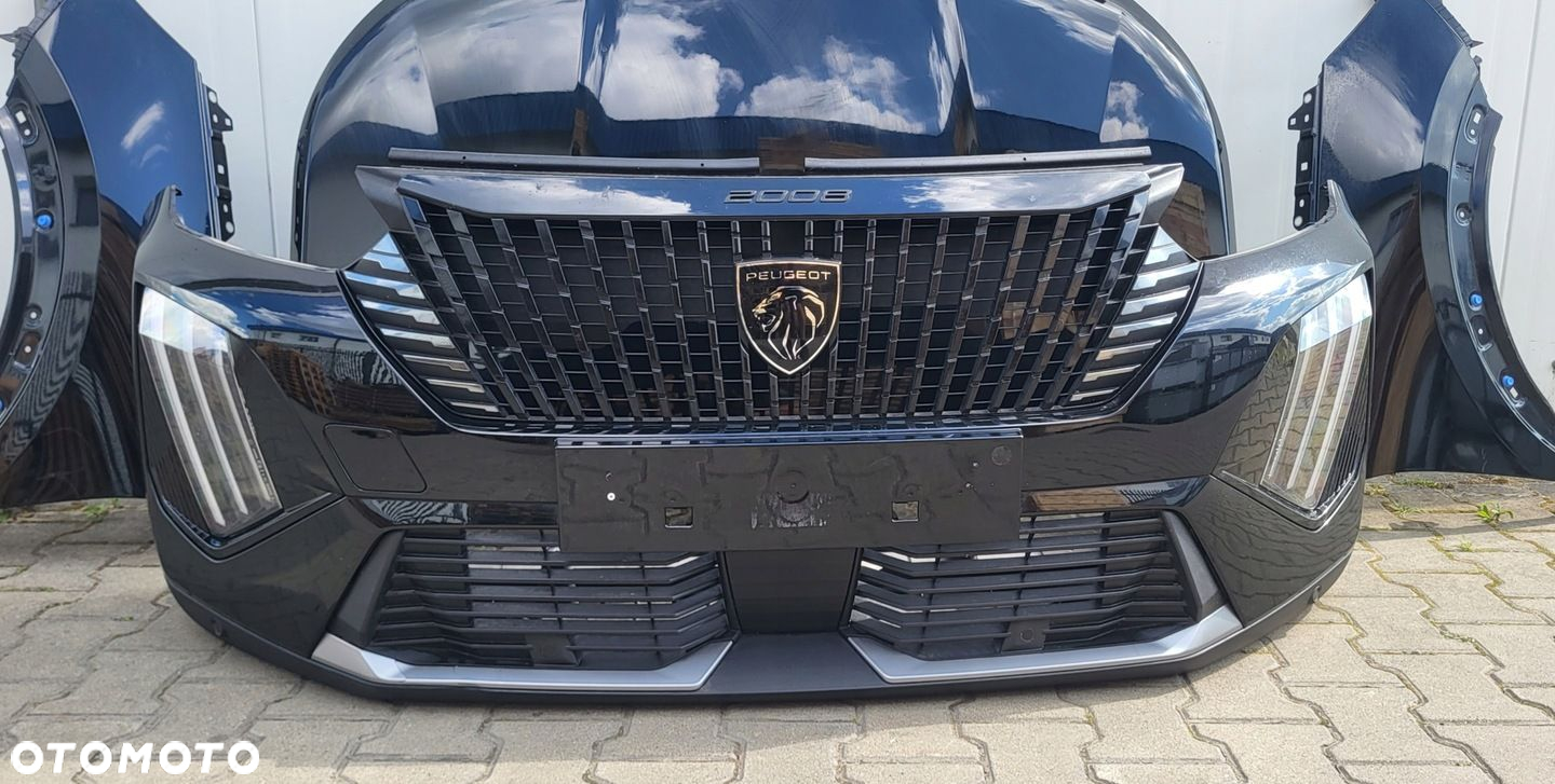 PEUGEOT 2008 II LIFT GT-LINE MASKA ZDERZAK BŁOTNIKI PAS LAMPY LED CHŁODNICE - 2