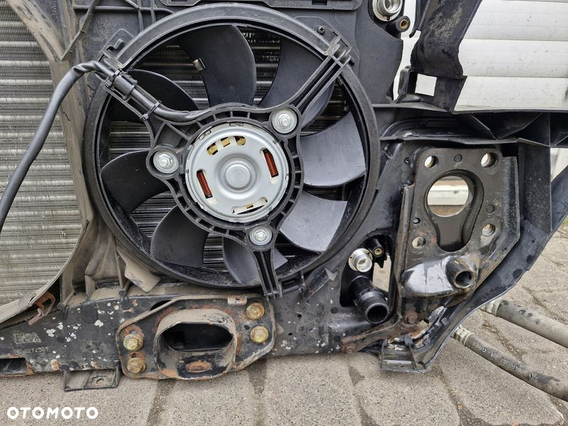 AUDI A6 C5 2.4 B V6 PAS PRZÓD PRZEDNI WZMOCNIENIE CZOŁOWE WENTYLATOR 4B0805594H - 11