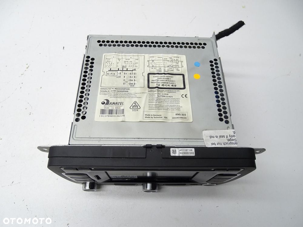 RADIO NAWIGACJA NAVI PANEL WYŚWIETLACZ 3C0035279M VW PASSAT B7 - 4