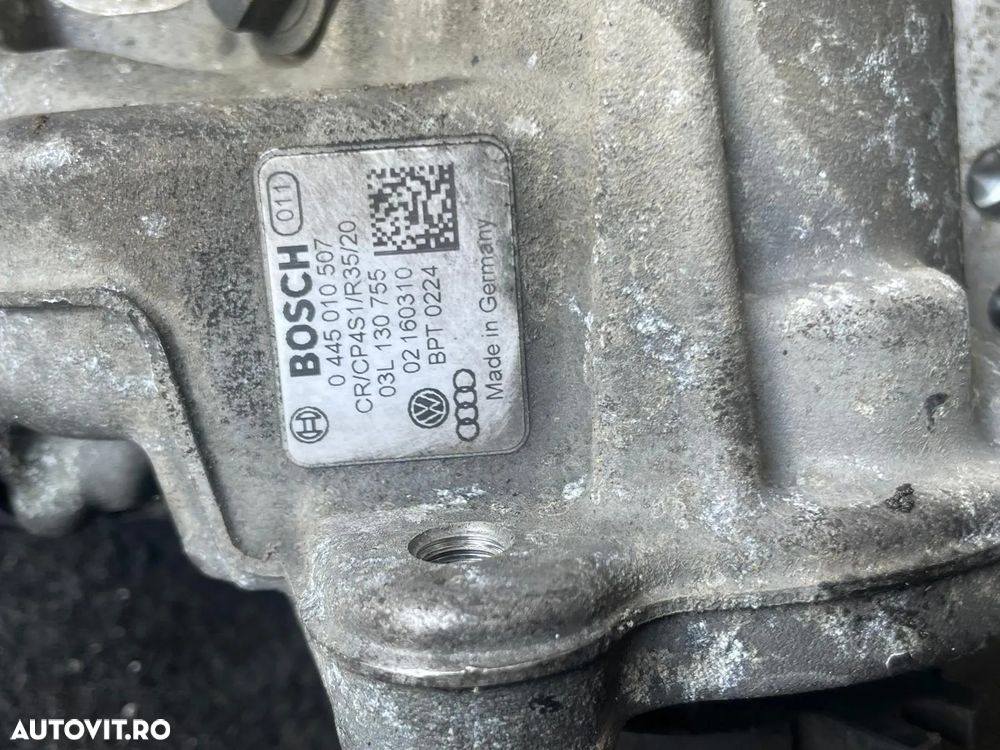 Pompa inalte / injectie Audi A6 C6 2.0 TDi diesel 2012 Euro 5 CAGA CAHA 0445010507 03L130755 BOSCH - 3