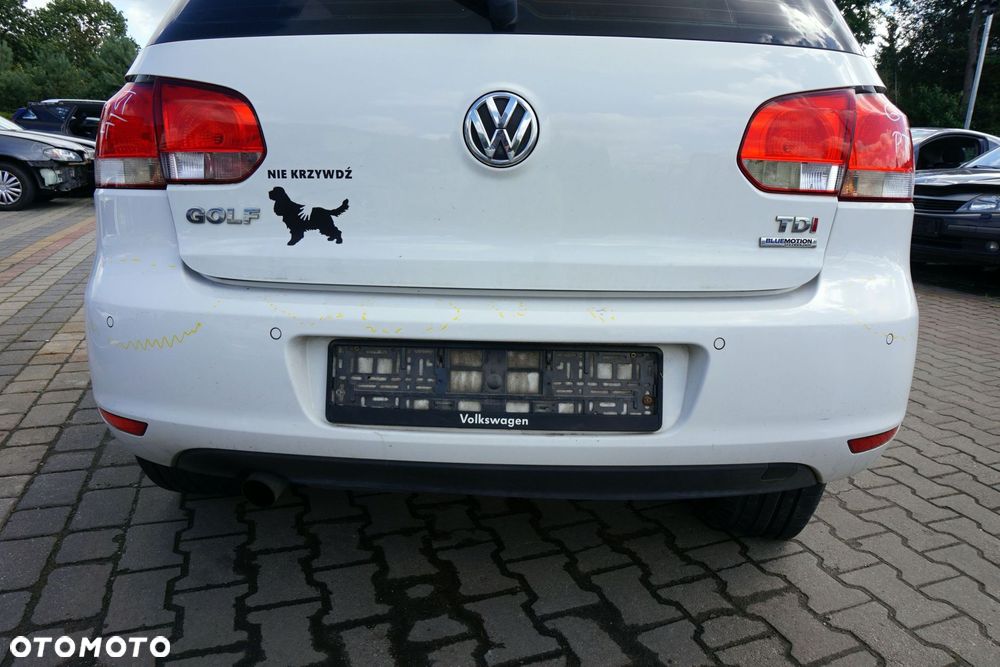 KLAPA BAGAŻNIKA TYLNA GOLF VI 5D HB LB9A  BIAŁY VOLKSWAGEN 2008-2016 - 7